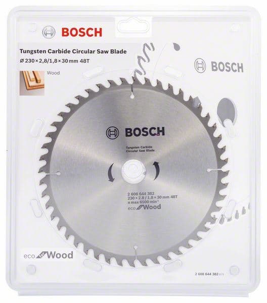 List kružne testere Eco for wood Bosch 2608644382, Ø230x2,2x30/48z