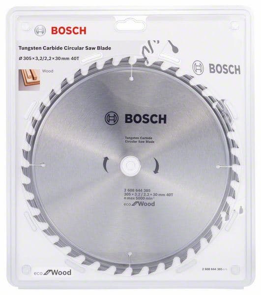 List kružne testere Eco for wood Bosch 2608644385, Ø305x3,2x30/40z