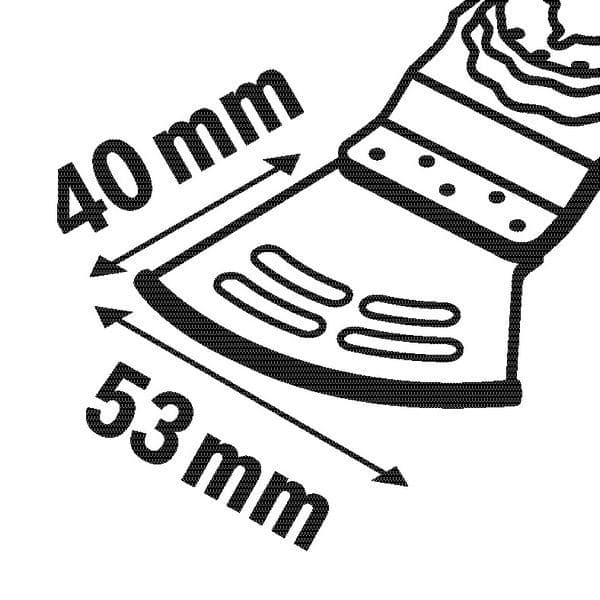 AYZ 53 BPB Dual-Tec nož Bosch 2608664202, 53 x 40 mm - slika 9