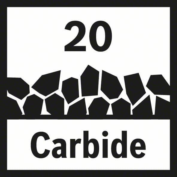 MAVZ 116 RT2 Carbide RIFF brusna ploča Bosch 2608664206, 116mm - slika 5