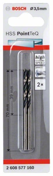 HSS spiralna burgija PointTeQ 3,5 mm Bosch 2608577160