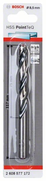 HSS spiralna burgija PointTeQ 8,5 mm Bosch 2608577172