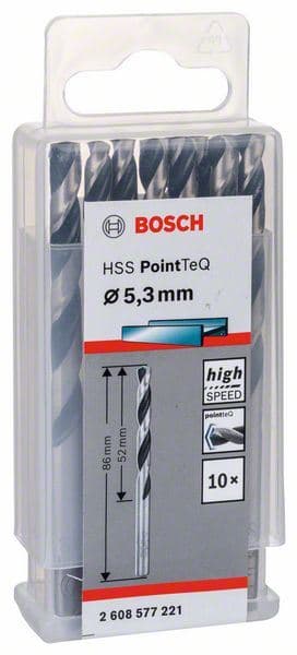 HSS spiralna burgija PointTeQ 5,3 mm Bosch 2608577221