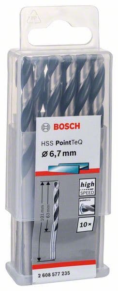 HSS spiralna burgija PointTeQ 6,7 mm Bosch 2608577235