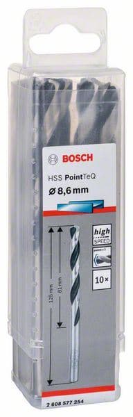 HSS spiralna burgija PointTeQ 8,6 mm Bosch 2608577254
