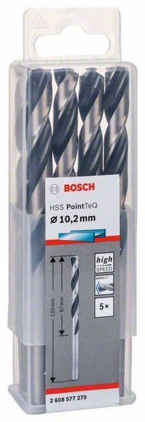 HSS spiralna burgija PointTeQ 10,2 mm Bosch 2608577270