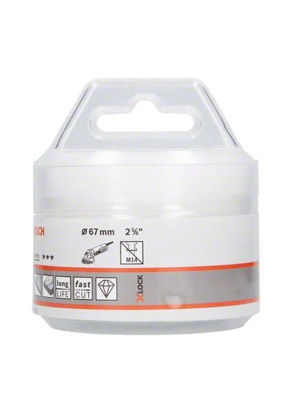 X-LOCK dijamantski sekač Best for Ceramic Dry Speed 67x35 Bosch 2608599021, 67 x 35 mm
