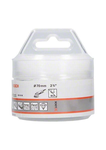 X-LOCK dijamantski sekač Best for Ceramic Dry Speed 70x35 Bosch 2608599023, 70 x 35 mm