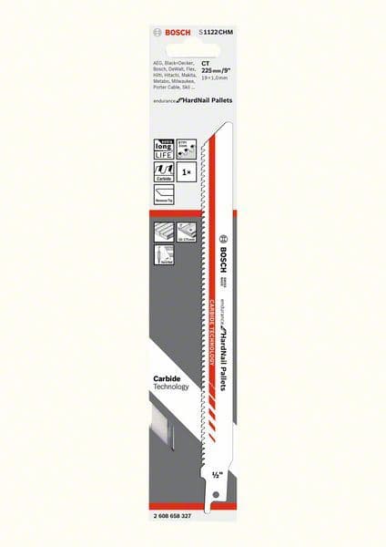 List univerzalne testere S 1122 CHM Bosch 2608658327, Endurance za tvrdoNail Pallets - slika 2