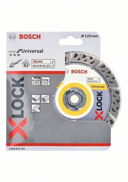 X-LOCK Best for Universal 125x22,23x2,2x12 Bosch 2608615161, 125 x 22,23 x 2,4 x 12 mm - slika 2