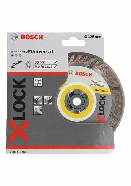 X-LOCK Standard for Universal 125x22,23x2x10 Bosch 2608615166, 125 x 22.23 x 2 x 10 mm - slika 2