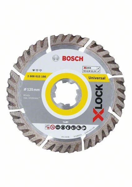 X-LOCK Standard for Universal 125x22,23x2x10 Bosch 2608615166, 125 x 22.23 x 2 x 10 mm - slika 3