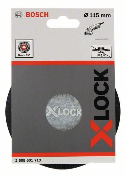 X-LOCK potporni tanjir 115 mm, grub Bosch 2608601713, 115 mm, 13.300 min-1 - slika 3