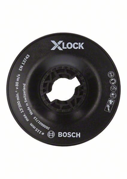 X-LOCK potporni tanjir 115 mm, grub Bosch 2608601713, 115 mm, 13.300 min-1 - slika 4
