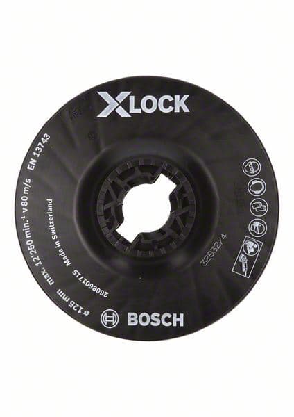 X-LOCK potporni tanjir 125 mm, srednji Bosch 2608601715, 125 mm, 12250 min-1 - slika 4