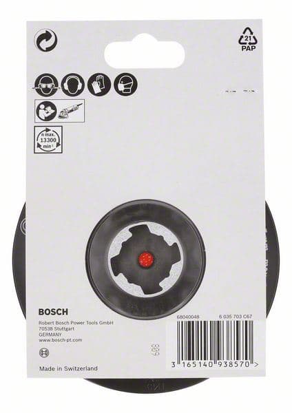 X-LOCK potporni tanjir 115 mm, čičak traka Bosch 2608601721, 115 mm, 13.300 min-1 - slika 2