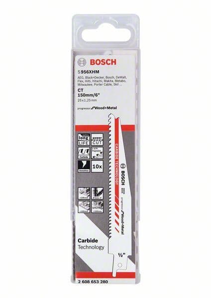 List univerzalne testere S 956 XHM Bosch 2608653280, Carbide Progressor za Drvo i Metal, 1 komad - slika 2