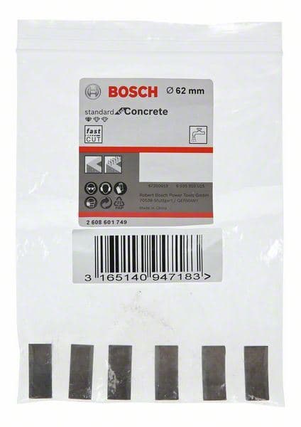 Standard for Concrete segmenti za dijamantske krune za bušenje 1 1/4" UNC Bosch 2608601749, 6; 10 mm - slika 2
