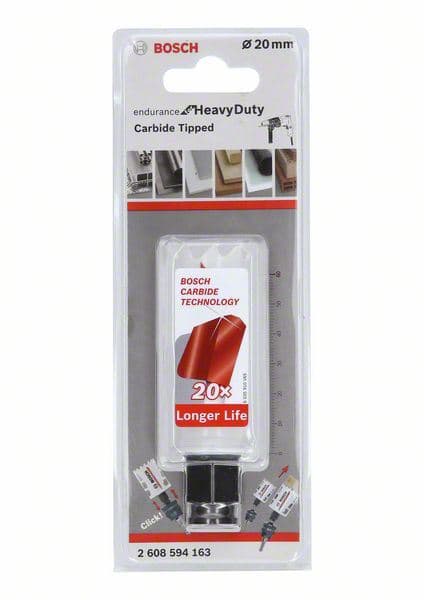 Kruna za bušenje od 20 mm Endurance for Heavy Duty Carbide Bosch 2608594163 - slika 2
