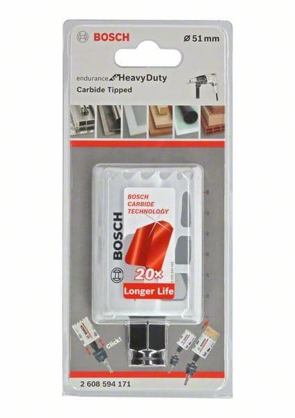 Kruna za bušenje od 51 mm Endurance for Heavy Duty Carbide Bosch 2608594171 - slika 2