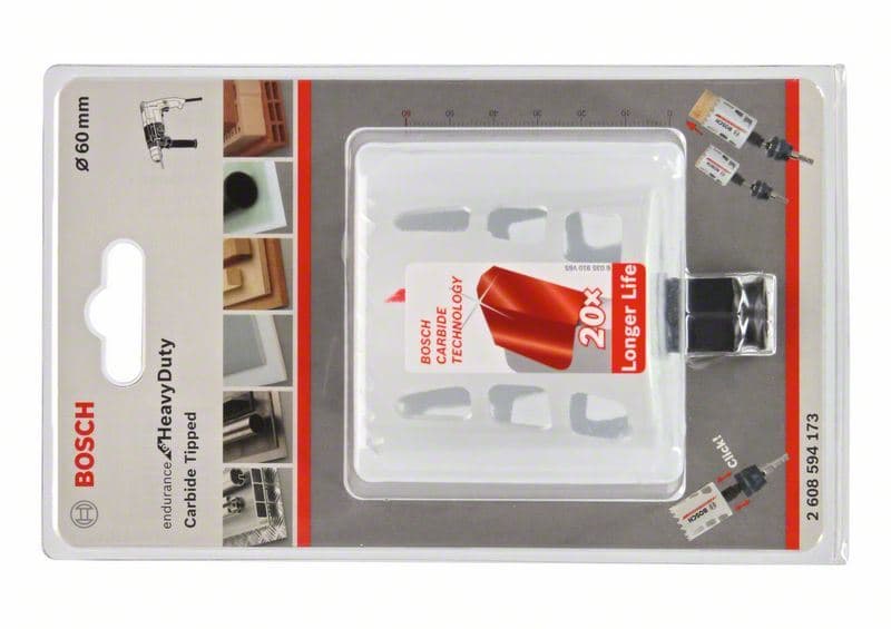 Kruna za bušenje od 60 mm Endurance for Heavy Duty Carbide Bosch 2608594173 - slika 2
