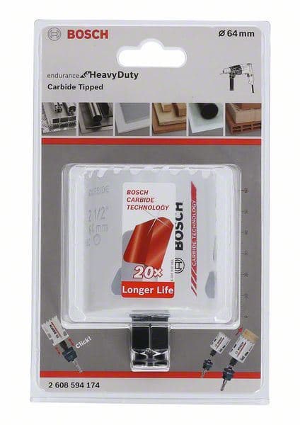 Kruna za bušenje od 64 mm Endurance for Heavy Duty Carbide Bosch 2608594174 - slika 2