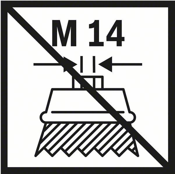 X-LOCK točak od pletene žice, 115 nerđajući čelik Bosch 2608620733, 115 mm, 0,5 mm, X-LOCK - slika 3