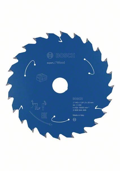 Expert for Wood list kružne testere za akumulatorske testere 140x1.8/1.3x20 T24 Bosch 2608644499 - slika 2