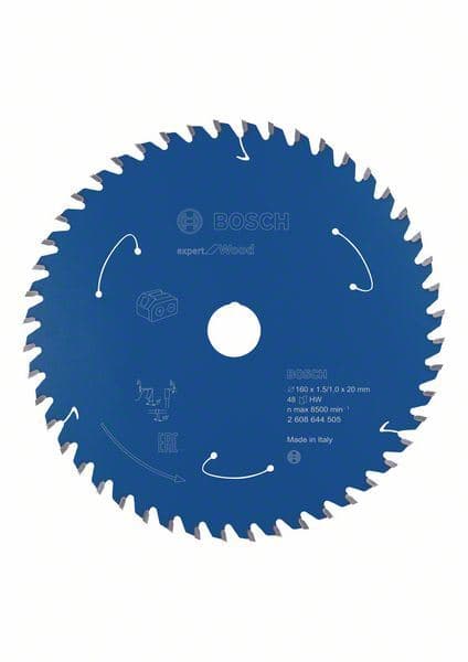 Expert for Wood list kružne testere za akumulatorske testere 160x1.5/1x20 T48 Bosch 2608644505 - slika 2