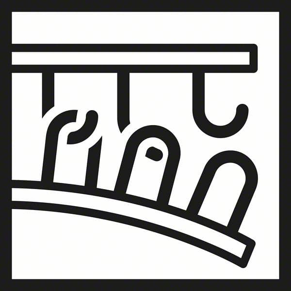 X-LOCK potporni tanjir 125 mm, čičak traka Bosch 2608601722, 125 mm, 12250 min-1 - slika 4