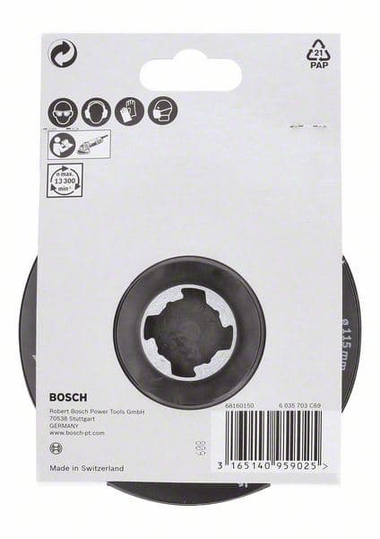 X-LOCK SCM potporni tanjir sa centralnom iglom 115 mm Bosch 2608601723, 115 mm, 13.300 min-1 - slika 2
