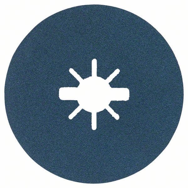 X-LOCK vlaknaste brusne ploče, Ø125 mm, G 100, R574, Best for Metal, 1 komad Bosch 2608619163, D= 125 mm; G= 100 - slika 2