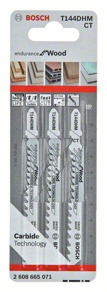 List ubodne testere T 144 DHM Bosch 2608665071 - slika 2