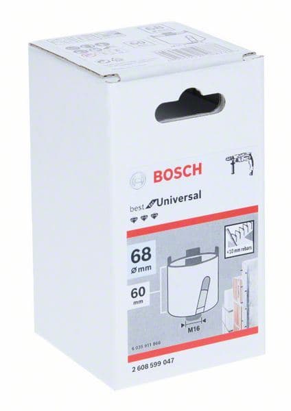 Dijamantska kruna za bušenje otvora Bosch 2608599047, 68 mm, 60 mm, 4 segmenta, 10 mm - slika 2