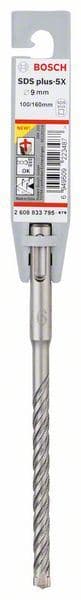 Hamer burgija SDS plus-5X Bosch 2608833795, 9 x 100 x 160 mm