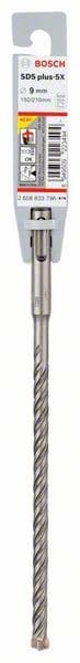Hamer burgija SDS plus-5X Bosch 2608833796, 9 x 150 x 210 mm