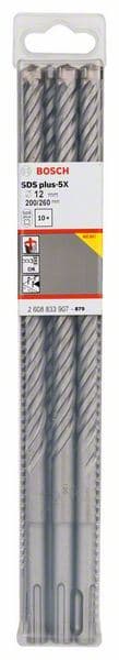 Hamer burgija SDS plus-5X Bosch 2608833907, 12 x 200 x 260 mm, jedan komad