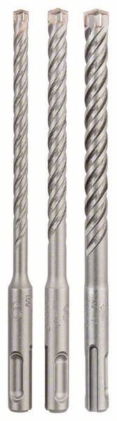 3-delni set hamer burgija SDS plus-5X Bosch 2608833912, 6; 8; 10 mm - slika 2