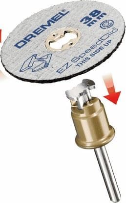 Osovina EZ SpeedClic Dremel SC402, 2615S402JB - slika 2