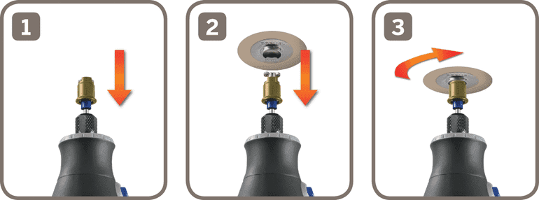 Osovina EZ SpeedClic Dremel SC402, 2615S402JB - slika 4