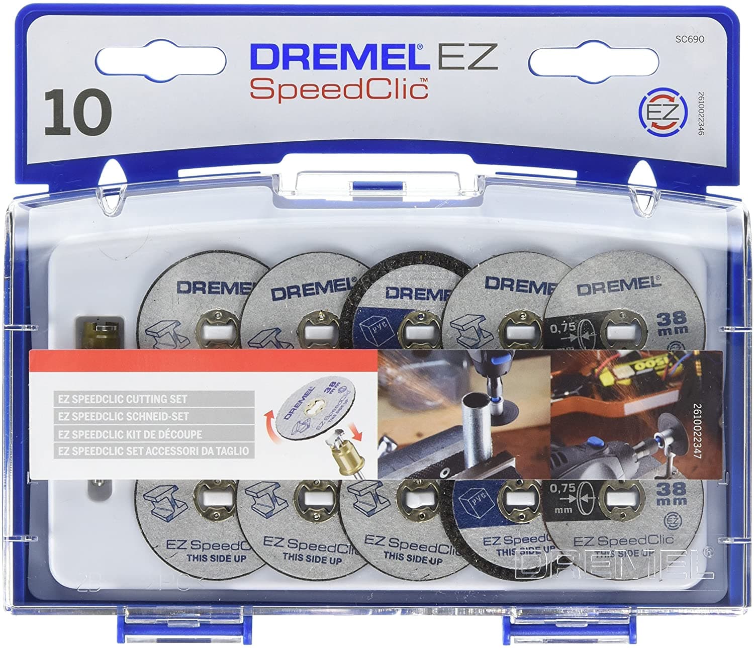 EZ SpeedClic set pribora za sečenje Dremel SC690, 2615S690JA - slika 2