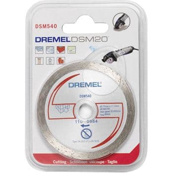 Dijamantski abrazivni disk za sečenje za DSM 20 Dremel DSM540, 2615S540JB - slika 2