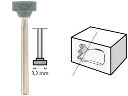 Kamen za brušenje od silicijum karbida Dremel 85602, 26155602JA - slika 2