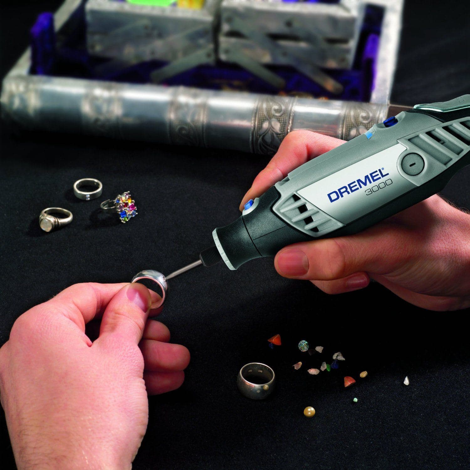    Električni višenamenski alat Dremel 3000 sa 5 komada pribora, F0133000JW - slika 3
