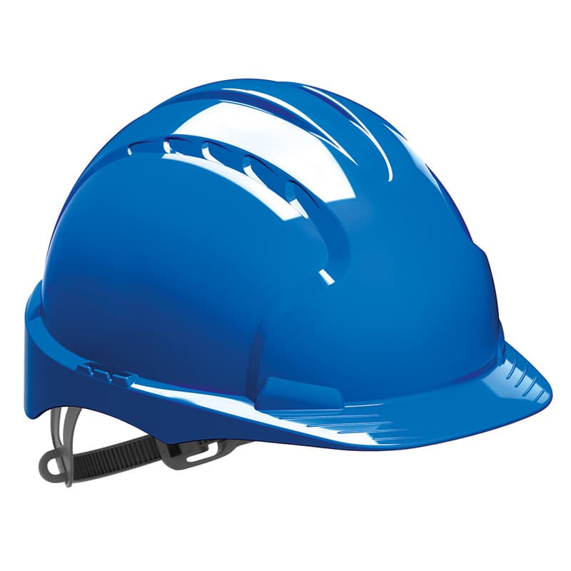 JSP šlem EVO 2, od HDPE-a, bez ventilacije, sa trakom - slika 3