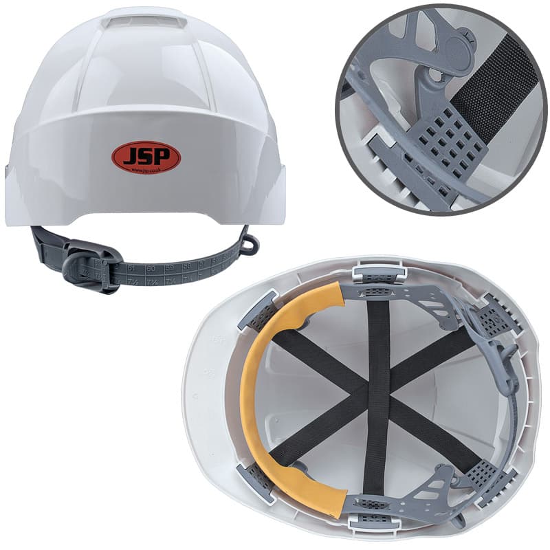 JSP šlem EVO LITE, od ABS-a, bez ventilacije, sa trakom - slika 2