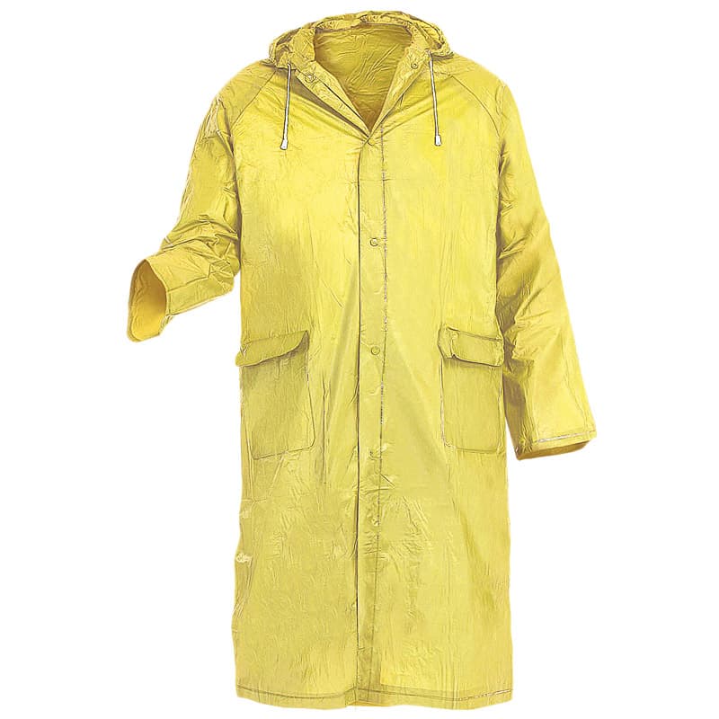 Irwel vodootporna kišna kabanica sa kapuljačom- PVC, vareni šavovi - slika 2