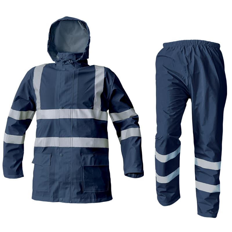 Siret vodootporno dvodelno kišno odelo - poliester sa slojem PU, sertifikovano - slika 5