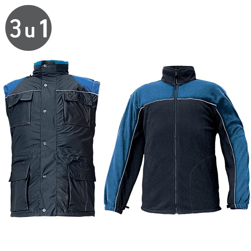 Stanmore zimska jakna 3 u 1 - 100% poliester/PU, uložak od flisa, 285 g/m2  - slika 3