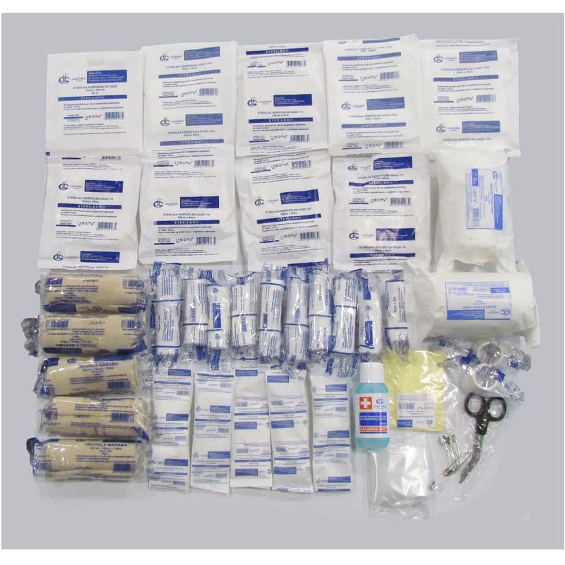 Osnovno punjenje za ormarić za pružanje prve pomoći TS1  - slika 2